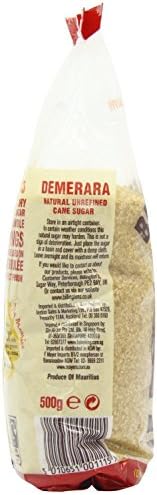 Billington's Natural Demerara Unrefined Cane Sugar (500g) - Pack of 2