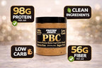 High Protein Cookie Dough, Healthy Peanut Butter Chocolate Chip Edible Cookie Dough, Low Carb, Keto, Vegan, Gluten-Free, Sugar-Free, 98g Protein, 56g Fiber, 16oz, PROTEIN SWEETS