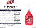 FOX’S U-BET Syrup Bottle – Brooklyn Original Since 1900, Thick, No High Fructose Corn Syrup, Kosher Certified, Fat Free, For Egg Creams, Coffee, Milkshakes & Desserts, 20 oz (1-Pack, Strawberry)