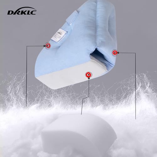 Heel Protector for Pressure Sores, Adjustable Heel Cushion Boot for Elderly Bedridden, Foot Support Pillow for Surgery Recovery, Ankle Pressure Ulcer Pad for Bed & Wheelchairs