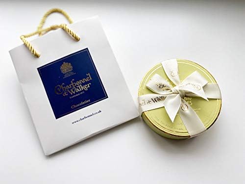 Charbonnel et Walker Pistachio Chocolate Truffles, Luxury Gift Box Collection, Fine Confectionery