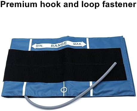 Universal NIBP Cuff for Adult Thigh 46-66 cm, Single Tube Reusable PU Replacement Blood Pressure Cuff, No Connector