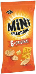 Jacob's Mini Cheddars Original Crisps, 150 g
