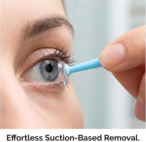 18 Pack Scleral Lens Inserter & Contact Lens Grabber Tool, Hard RGPs Applicator Remover, Ideal for Daily Use and Travel, Solving Removal Challenges (18 Pack Blue Color)