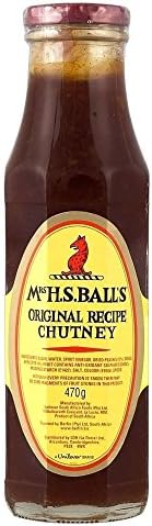 Mrs Ball's Original Recipe Chutney (470g) - Pack of 6