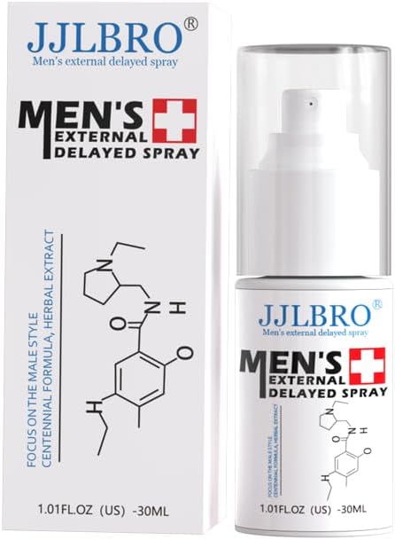 Irvy Men's External Delay Spray from JJLBRO | Long-Lasting Performance Support | Compact Travel Stud Enhancer