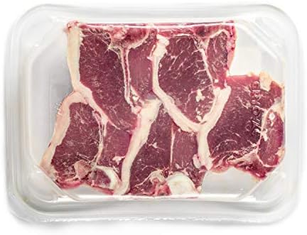 New Zealand Spring Lamb, Fresh New Zealand Lamb Loin Chops, 1 lb