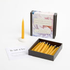 Signature Collection – Thinking of You (Floral). 12 x Twenty Minute Candles with a Ceramic Holder.