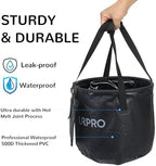 Collapsible Bucket, 20L Folding Water Bucket Lightweight Portable for Fishing, Camping, Outdoors, Picnic, Hiking, Beach, Car Wash, Garden
