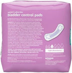 Amazon Basics Women's Incontinence Pads, Bladder Control & Postpartum, Light Absorbency, Unscented, 30 Count