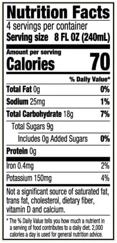 R.W. Knudsen Just Cranberry Juice, 32 fl oz (Pack of 1)