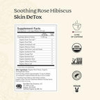 Yogi Tea Soothing Rose Hibiscus Skin DeTox Tea - 16 Tea Bags per Pack (4 Packs) - Organic DeTox Tea to Support Skin Health - Includes Green Tea Leaf, Rose Petal, Honeybush Leaf, Hibiscus & More