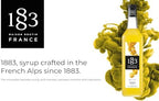 1883 Mango Syrup for Drinks, Made in France, 1 Liter Plastic Bottle