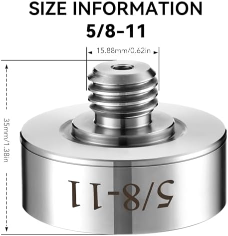 Adapter for X Lock to 5/8, 304 Stainless Steel Angle Grinder Cutting Blade Bit Adapter for Woodworking, Home Use, Factories, Workshops