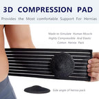 Umbilical Hernia Belt for Men & Women, Abdominal Binder Adjustable Truss Support with Compression Pads for Naval, Ventral, Incisional, Epigastric, Belly Button Hernias, Pre Post Surgery,Super Breathable-M