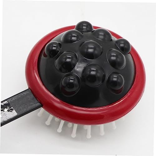 FRCOLOR 2pcs Handheld Massage Pat Stick Long Handle Massager for Neck Shoulder Back Plastic Hammer Promotes Relieves Fatigue Suitable for Legs Hips Waist