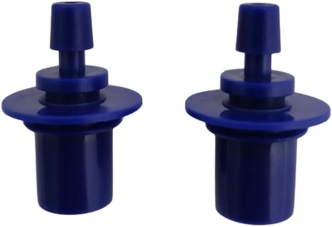 2 Pack Replacement NIBP Cuff Connectors Adapters Blood Pressure Cuff Air Hose Tube Air Plugs