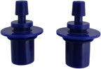 2 Pack Replacement NIBP Cuff Connectors Adapters Blood Pressure Cuff Air Hose Tube Air Plugs