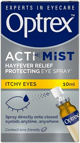 Optrex ActiMist 2-in-1 Eye Spray for Itchy Plus Watery Eyes - 10 ml by Optrex