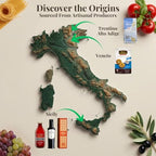 Brava Guilia Gluten Free Dinner Gift Box and Dessert Kit With Organic Pasta, Olive Oil, Tomato Sauce and Cookies all made in Italy