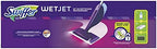 Swiffer WetJet Floor Spray Mop, Starter Kit, Includes: 1 WetJet, 5 Pads, 1 Cleaning Solution & 4 Batteries