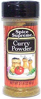 Spice Supreme Curry Powder 2.25-oz plastic shaker