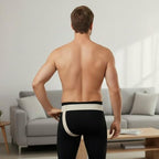 ORTONYX Inguinal Groin Hernia Truss Support Belt Guard Brace- Left Side Beige