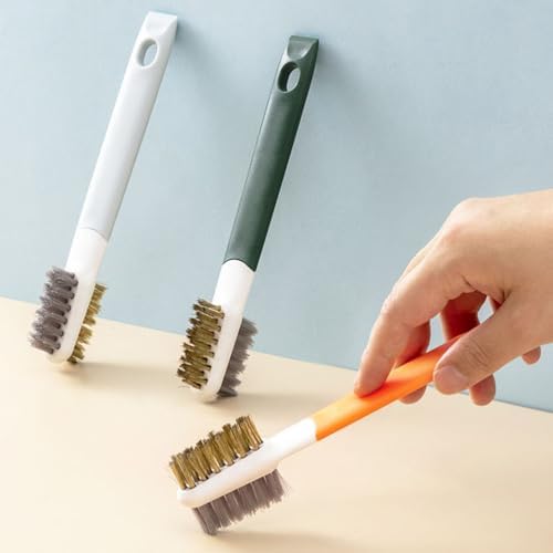Alipis 3pcs Brush for Gas Stove Double-end Kitchen Countertop Cleaner Lightweight Sturdy Design for Efficient Removal for Home and Restaurant Use