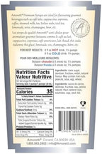 Amoretti - Premium Wild Strawberry Syrup, 94 Servings Per Bottle (750 ml), with Pump for Flavoring Coffees, Cocktails, and other Beverages, Gluten Free, GMO/GEO Free, Preservative Free