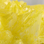 1 Pieces Natural Sulfur Crystal Specimen,Rough Stone Crystals Cluster,Yellow Mineral Rough Rock for Reiki Healing Desk Decor Collection,375~500g
