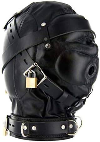 Strict Leather Sensory Deprivation Hood- ML`