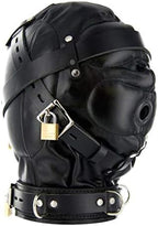 Strict Leather Sensory Deprivation Hood- SM