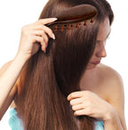Didiseaon Massager Comb, Wooden Scalp Massager Scalp for Relaxation Sandalwood Massage Wide Tooth Gua Sha Wooden Combs Massage Tools
