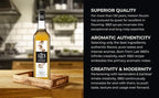 1883 Toasted Marshmallow Syrup for Drinks, 1 Liter Glass Bottle