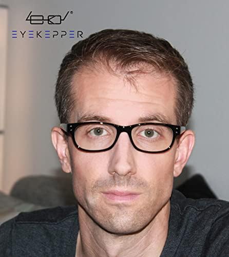 Eyekepper Classic Reading Glasses for Men 5 Pack Spring Hinges Readers