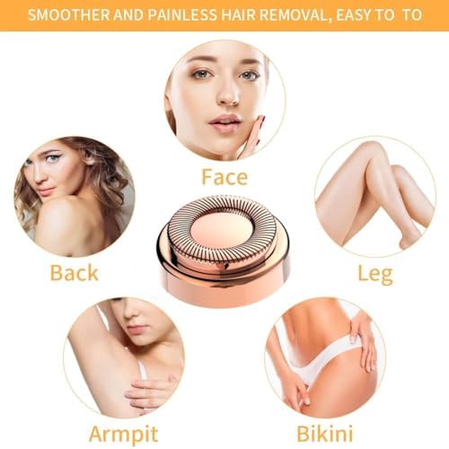 Replacement Heads For Finishing Touch Flawless Facial Hair Remover,Women Hair Removal Shaving Head First Generation (2PCS, GEN 1)