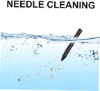 4pcs Steel Needle Rod Earmold Cleaning Tool for Hearing Aids Earwax Removal