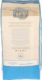 Lundberg Family Farms - Organic Brown Long Grain Rice, Subtle Flavor, Remains Separate When Cooked, Bulk Rice, 100% Whole Grain, High Fiber, Pantry Staple, Gluten-Free, USDA Certified Organic (25 lb)