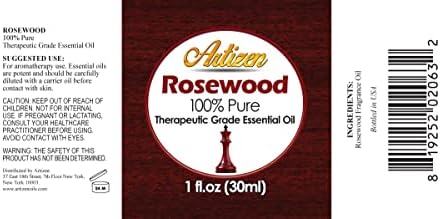 Artizen 30ml Oils - Rosewood Essential Oil - 1 Fluid Ounce