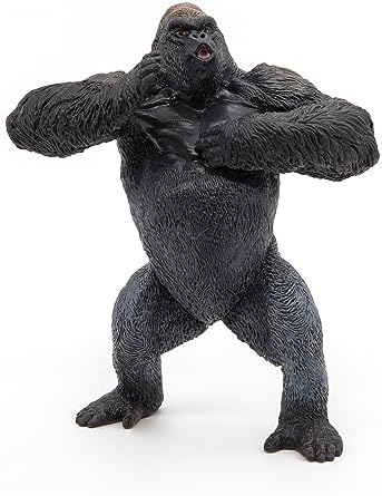 Papo -Hand-Painted - Figurine -Wild Animal Kingdom - Mountain Gorilla -50243 -Collectible - for Children - Suitable for Boys and Girls- from 3 Years Old
