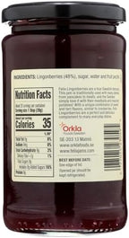 Swedish Lingonberry Preserves by Felix 14.5 ounce (Pack of 2)