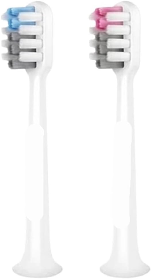 Replacement Brush Heads for C1 Toothbrush Sensitive/Cleaning Bristle Nozzles(Sensitive 2 pcs)