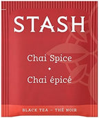 Stash Tea Chai Spice Black Tea, 6 Boxes with 20 Tea Bags Each (120 Tea Bags Total)