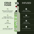 Firma First Cold Pressed Extra Virgin Olive Oil With Rosemary, Single Origin Unblended & Unfiltered Tunisian EVOO, 250 ML