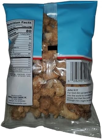 BRIM'S OLD- FASHIONED PORK CRACKLIN STRIPS 3oz/ 4pk