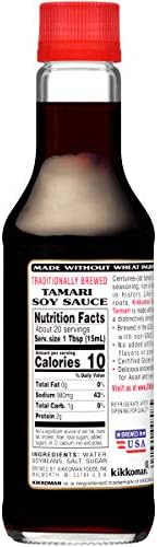 Kikkoman Gluten Free Tamari Soy Sauce, 10 Ounce