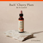 Bach Original Flower Remedies, Cherry Plum - Be in Control - Natural Homeopathic Flower Essence for Emotional Balance - Vegan, Gluten Free, Sugar Free - 20mL Dropper