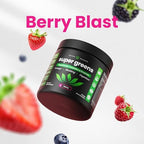 NutraChamps Super Greens Powder Premium Superfood | 20+ Organic Green Veggie Whole Foods | Wheat Grass, Spirulina, Chlorella & More | Antioxidant, Digestive Enzyme & Probiotic Blends