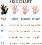 Rehabilitation Robot Gloves for Home, Robotic Hand Stroke Rehab, Finger Therapy Glove, 4 Training Modes Stroke Recovery Equipment for Hemiplegia (Right, M)