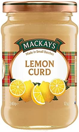 Mackays Lemon Curd, 340g Each (Pack of 2)